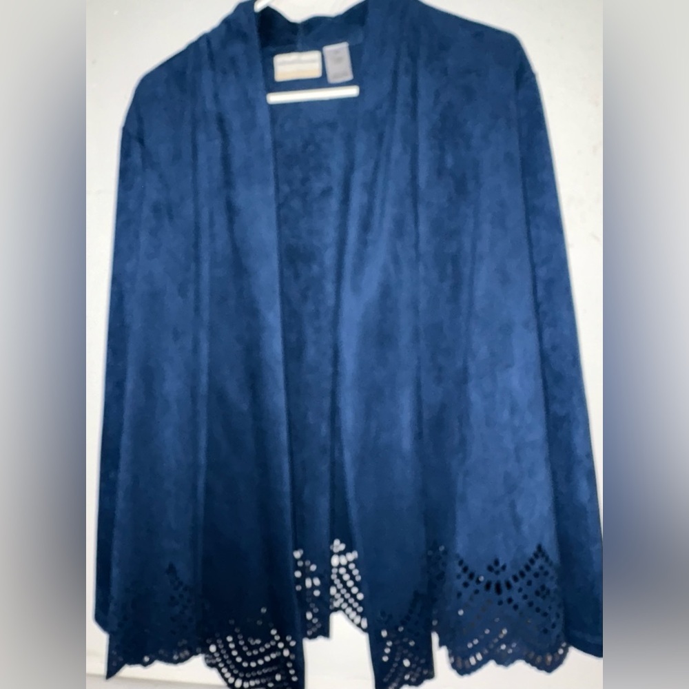 Alfred Dunner Blue Women's Sweater
